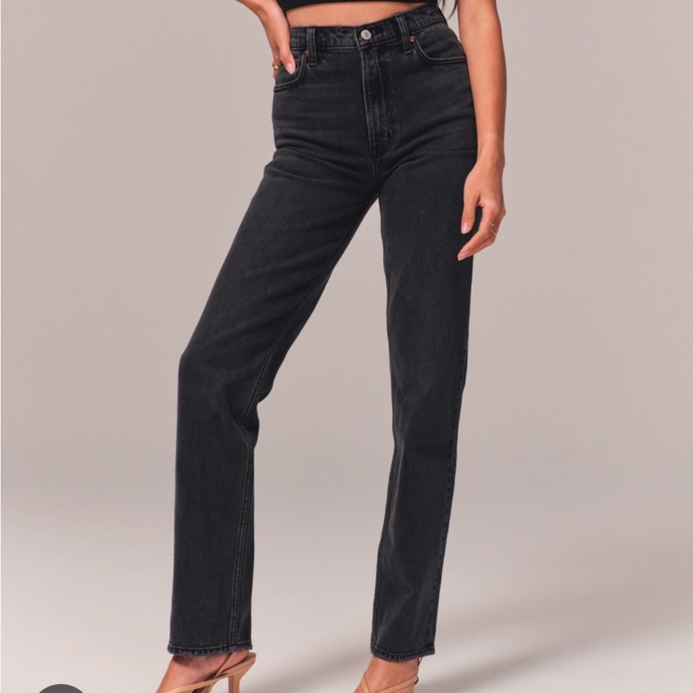 Abercrombie 90s Straight Jean - Curve Love 24R